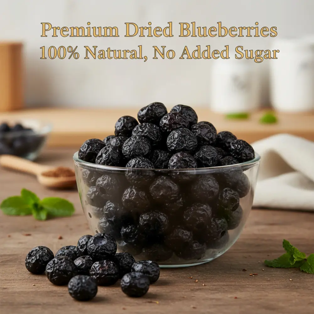 Healthy Snack Dried Blueberries - Fiber Rich