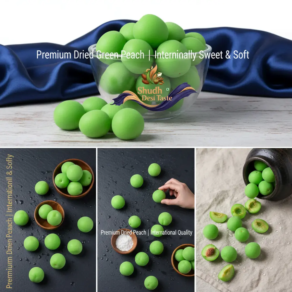 Dried Green Peach Packaging - International Standards