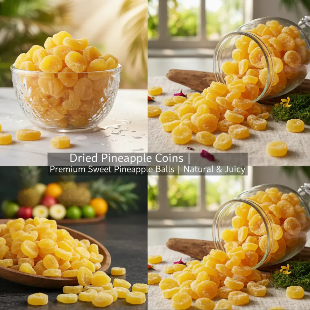 Natural Dried Pineapple - No Added Sugar
