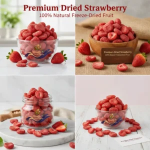 Premium Dried Strawberry | 100% Natural Dried Fruit