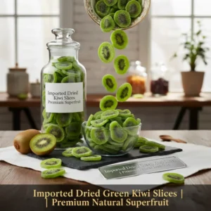 Imported Dried Green Kiwi Slices | Premium Natural Superfruit