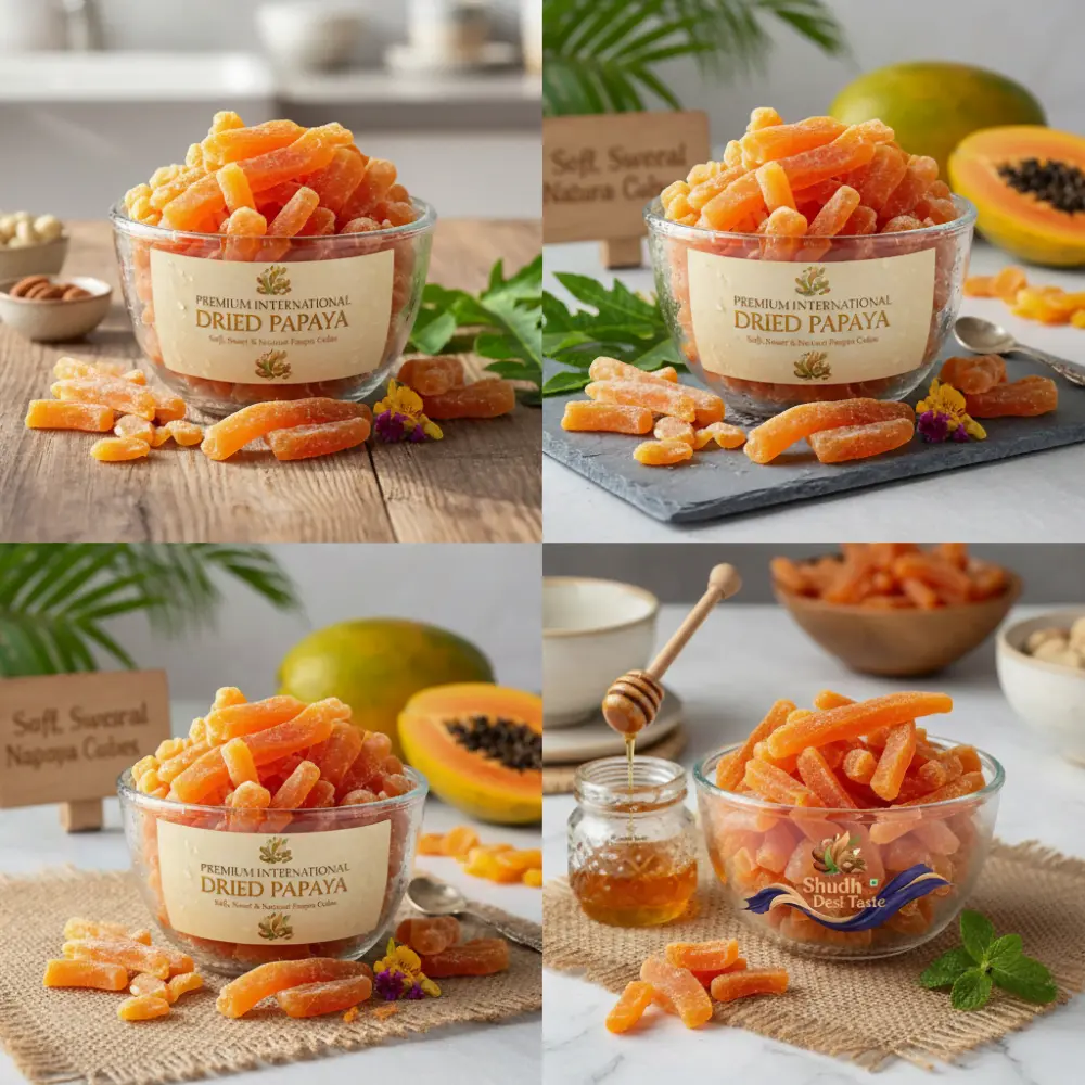 Dried Papaya Fruit - Perfect Snack for Health Conscious