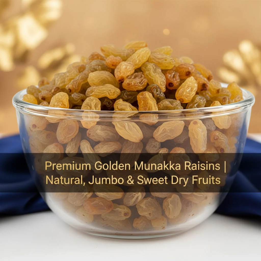 Munakka Dry Fruits - Healthy Snack Alternative